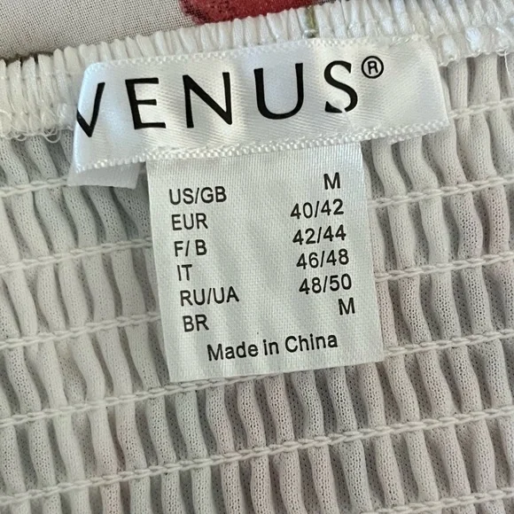 Venus Strapless floral summer maxi dress, medium. NWOT never worn! - Picture 5 of 9